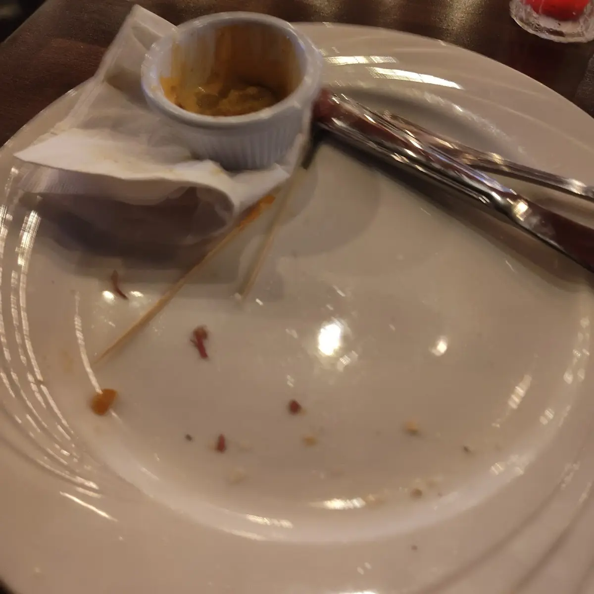 Eaten Corned Beef Sandwich