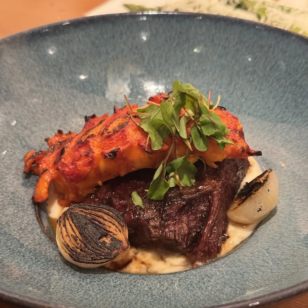 Short Rib and Lobster