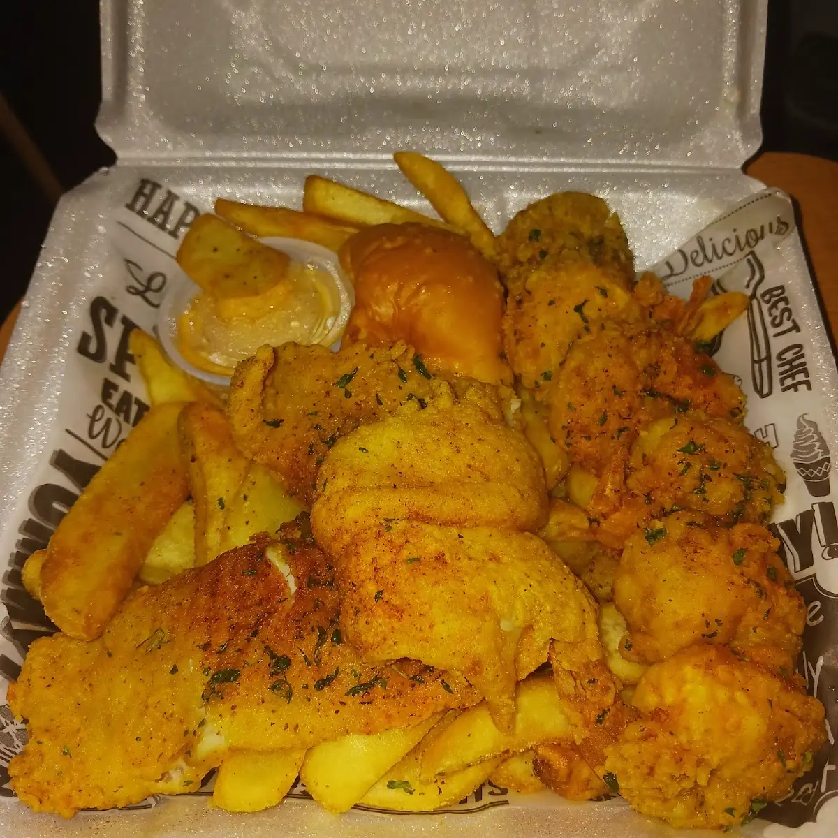 Fried Shrimp Platter