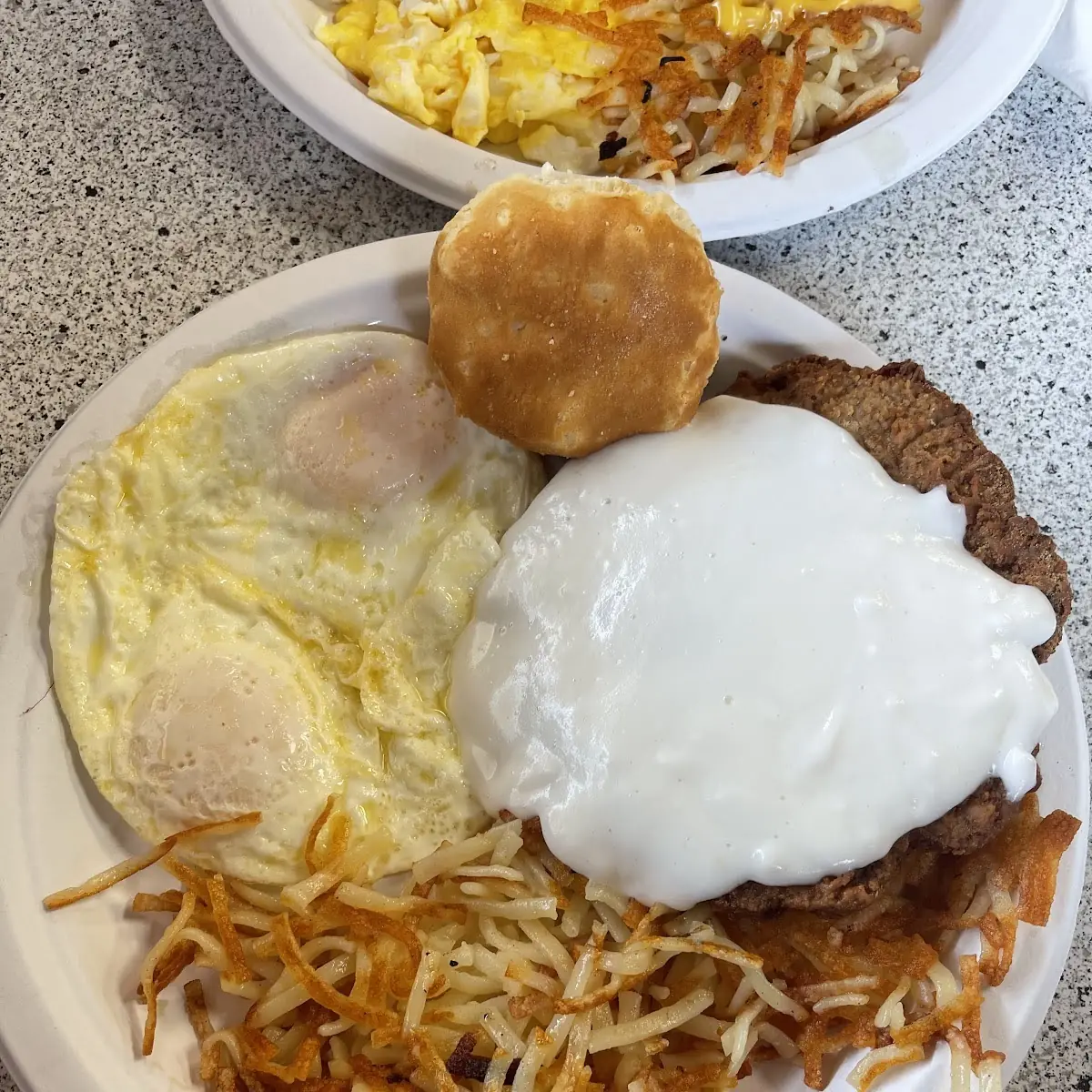 Chicken Fried Stake and Eggs