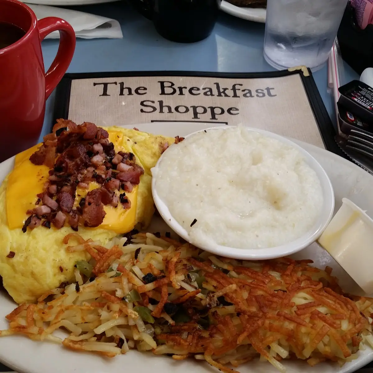Ham N Cheese Omelette