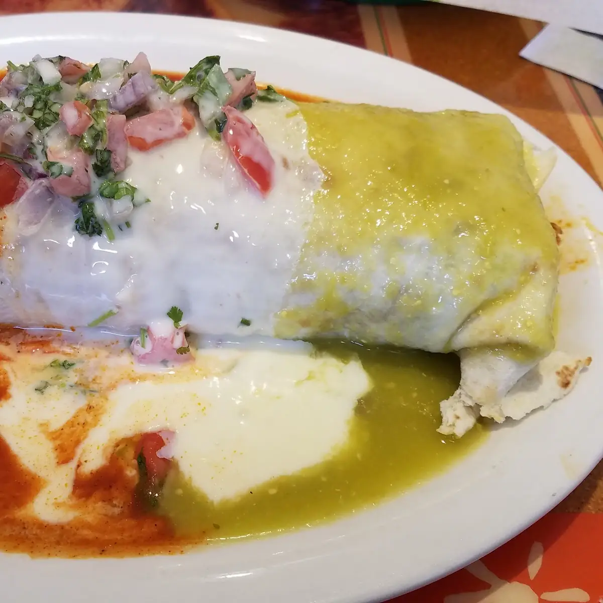 Grilled Steak with Melted Cheese Burrito (2)