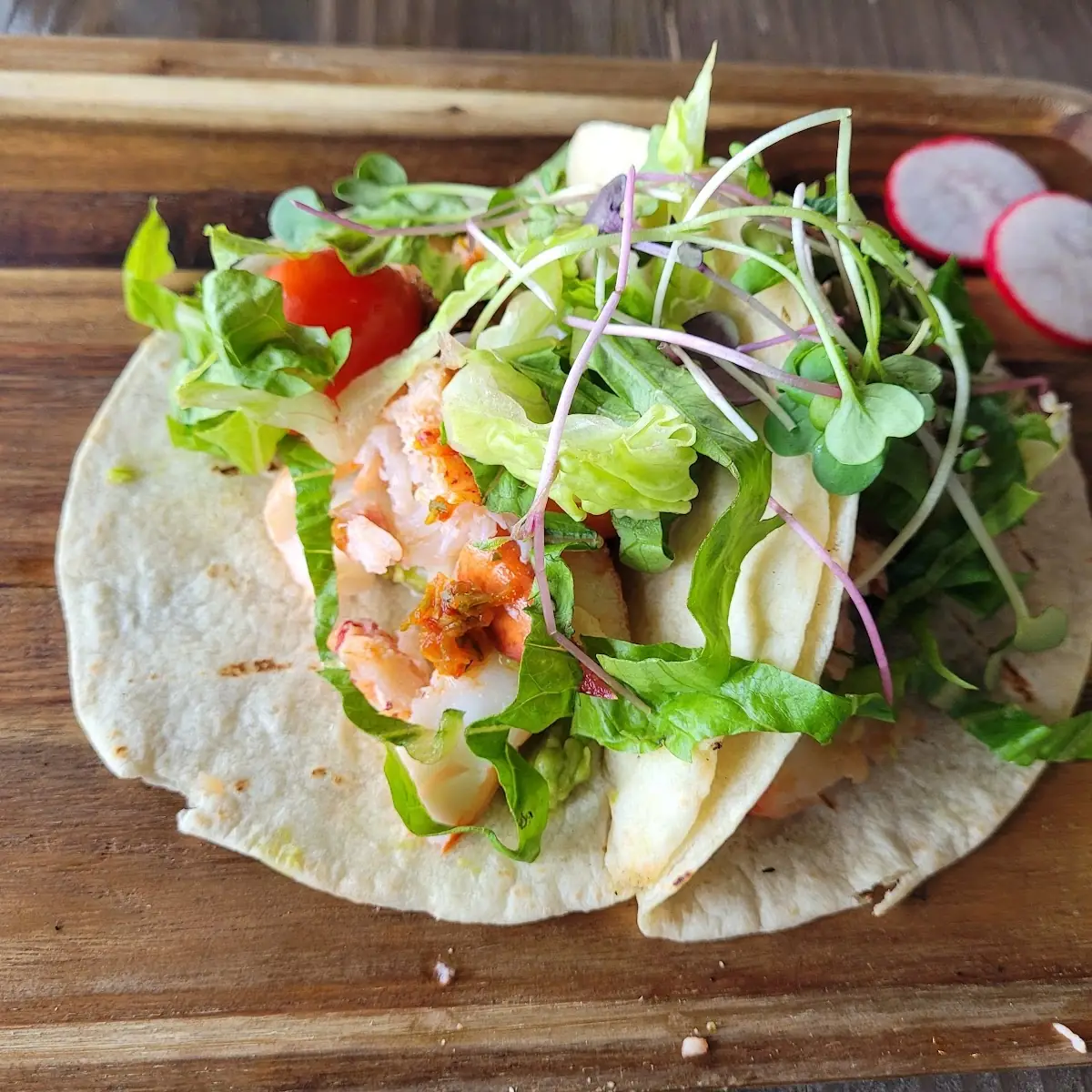 Lobster and Shrimp Tacos