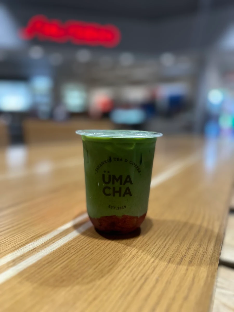 Strawberry Matcha Latte