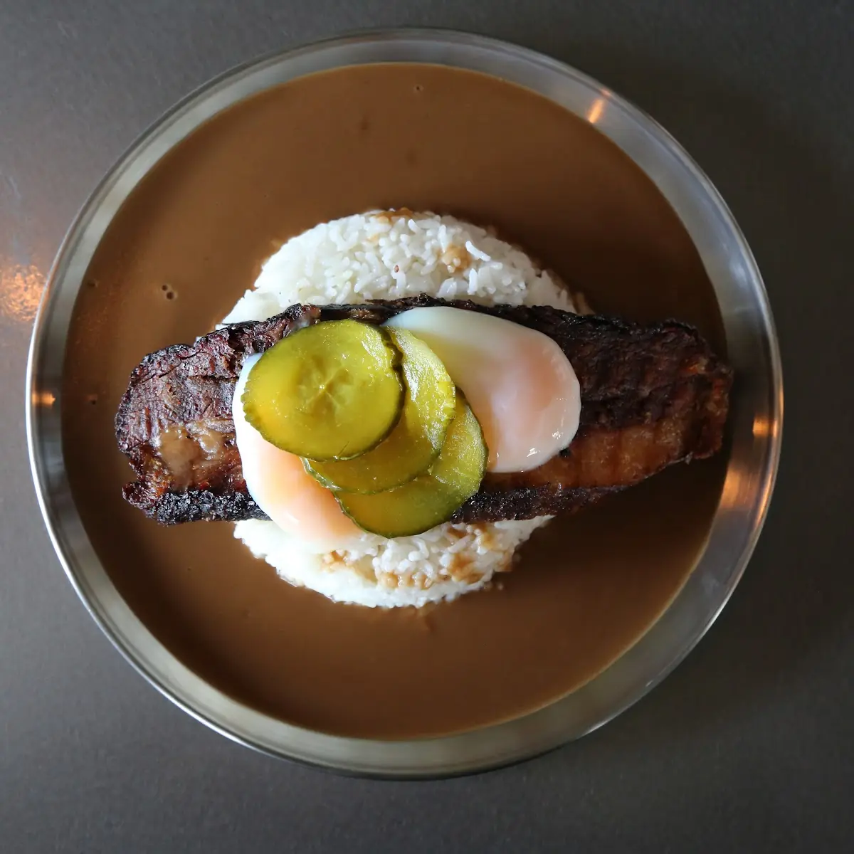 Brisket Loco Moco