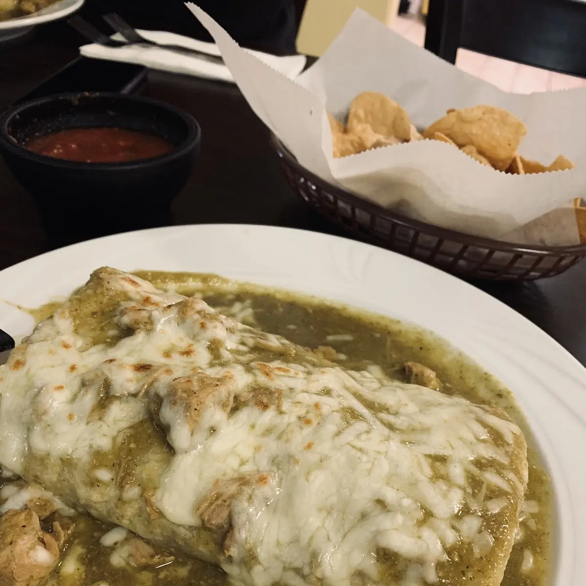 Chile Verde Burrito