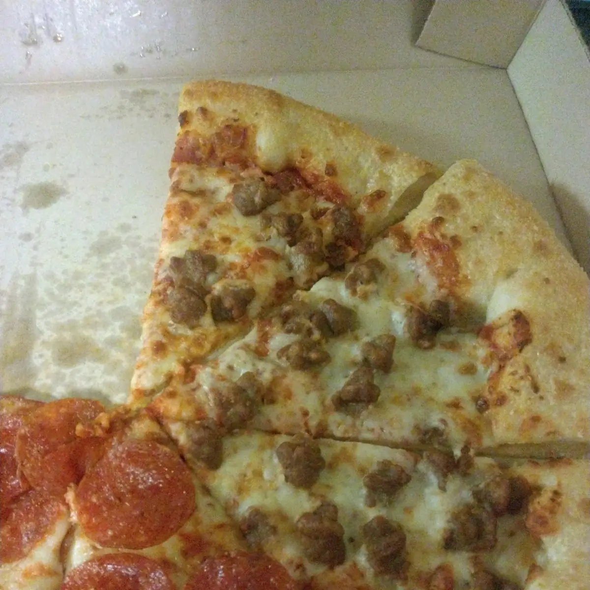 Stuffed Crust with 1 2 Beef 1 2 Pepperoni
