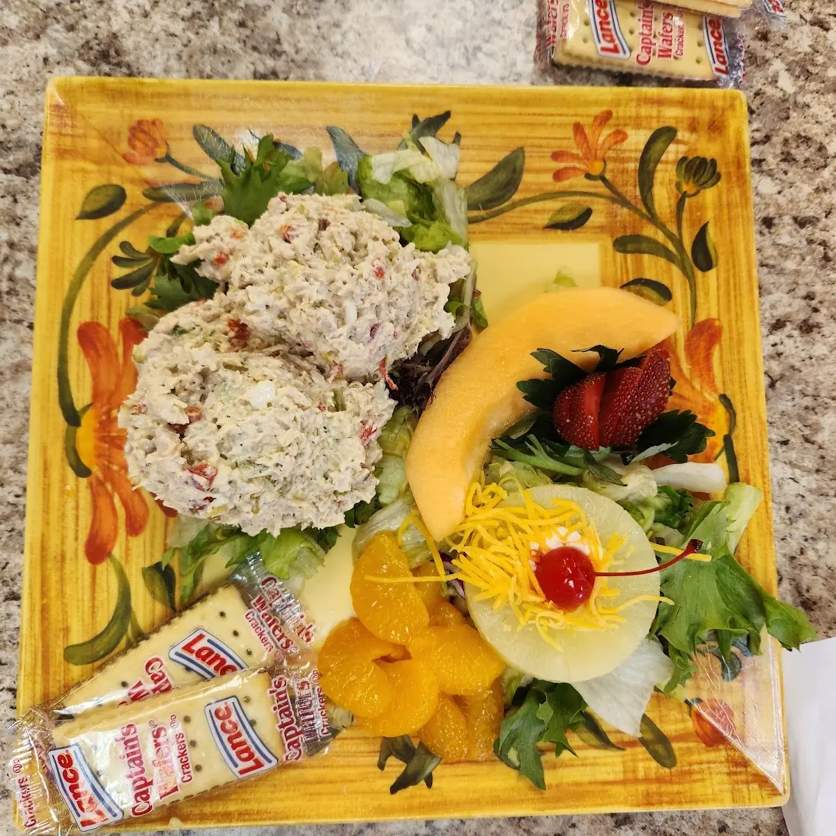 Chicken Salad Cold Plate