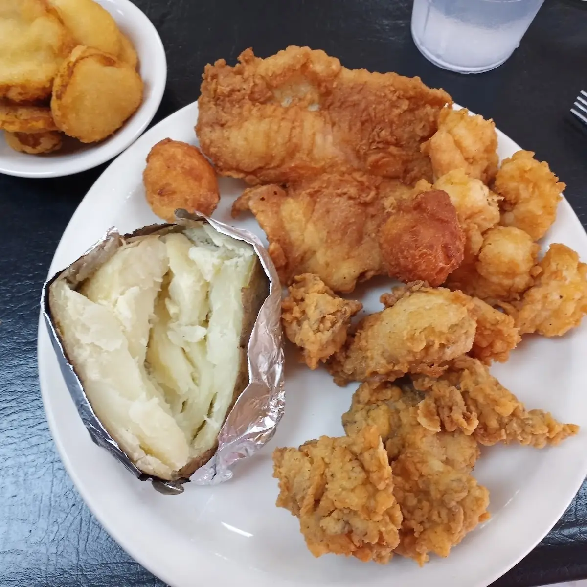 Fried Fish Oysters & Shrimp