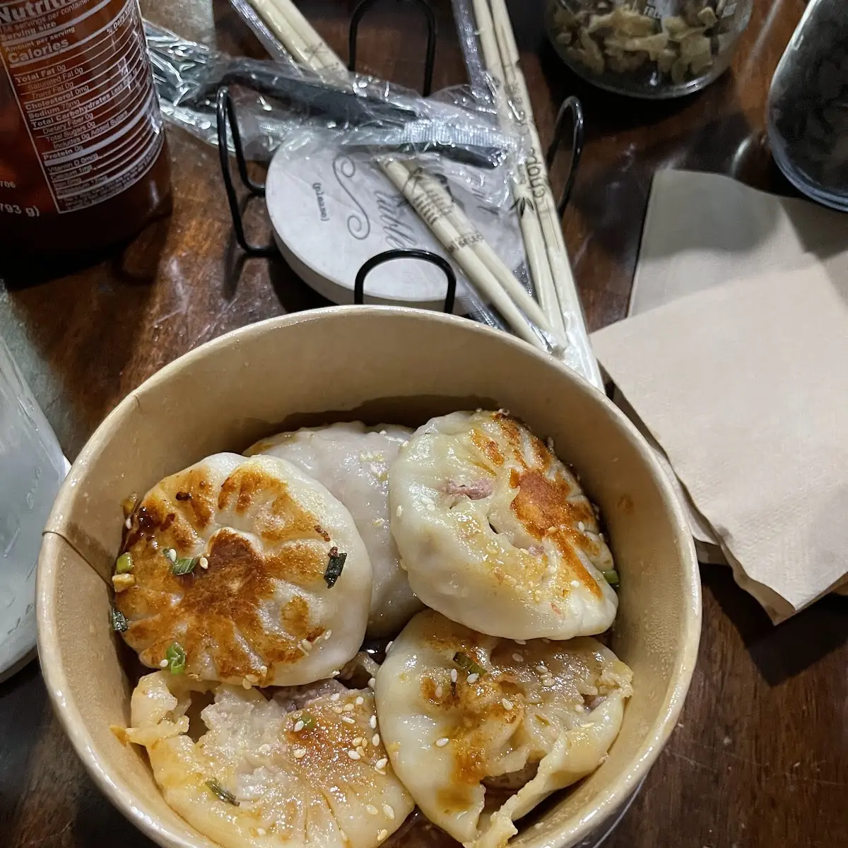 Mini Pan Seared Pork Soup Bao