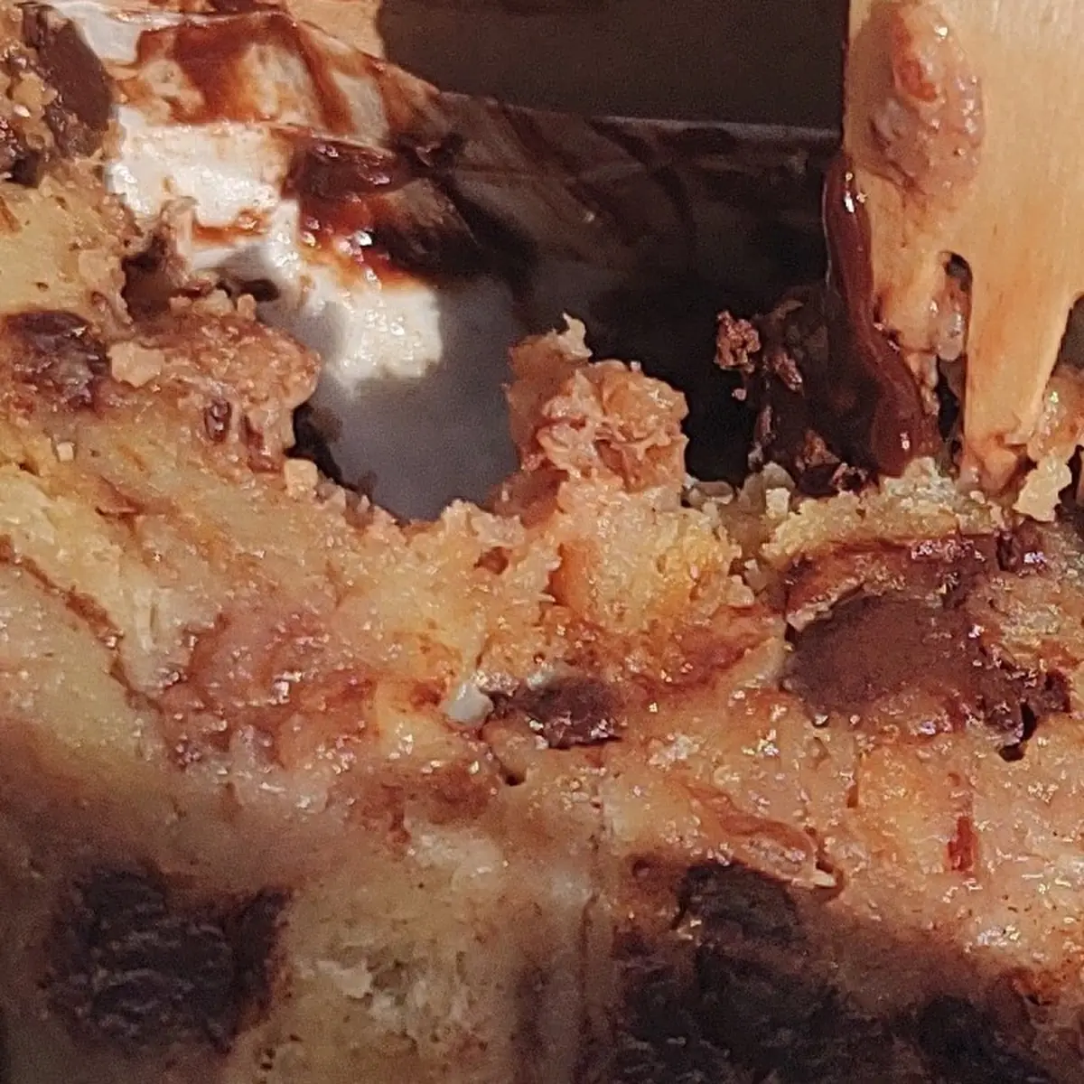Chocolate Chip Bread Pudding