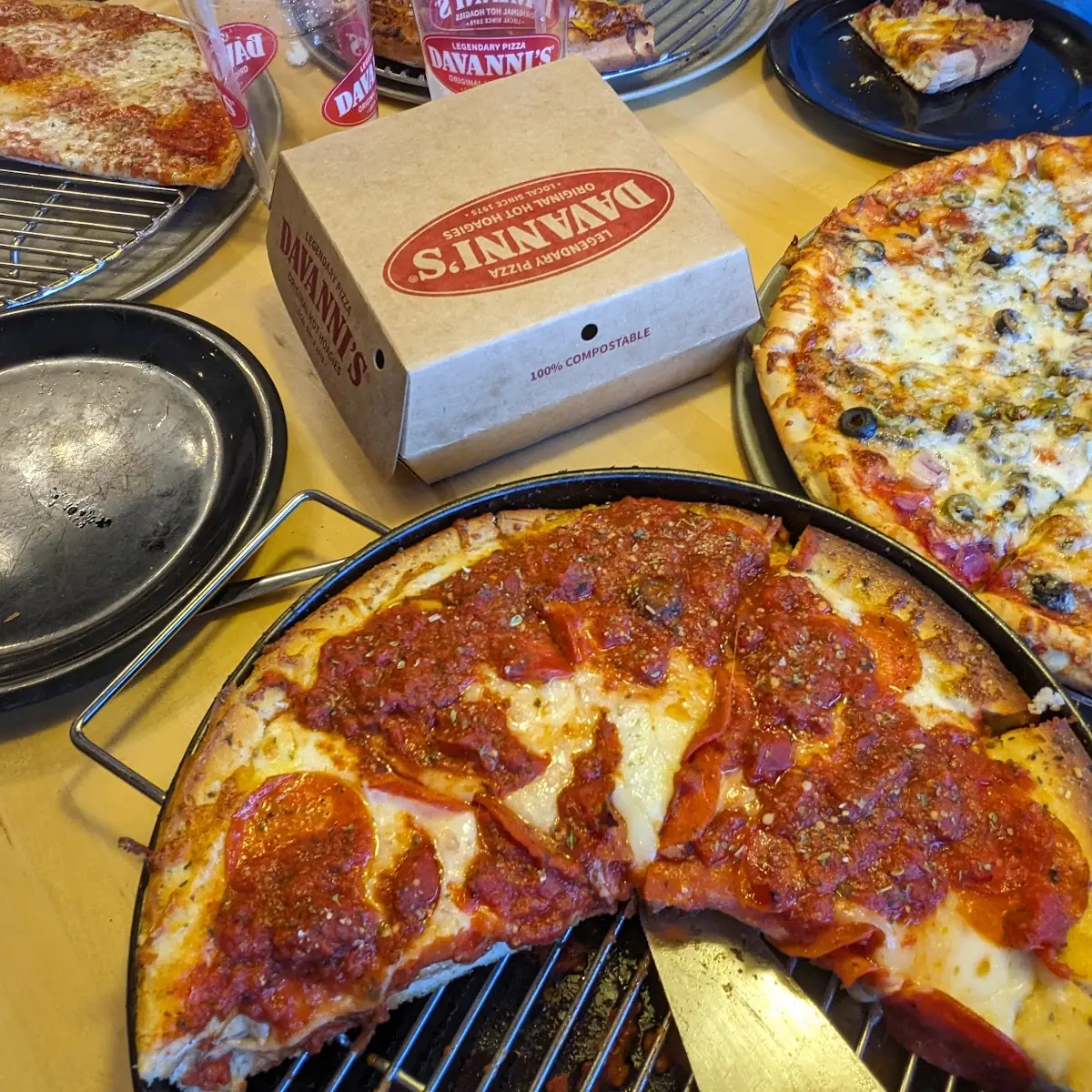 Deep Dish Old World Pepperoni Pizza