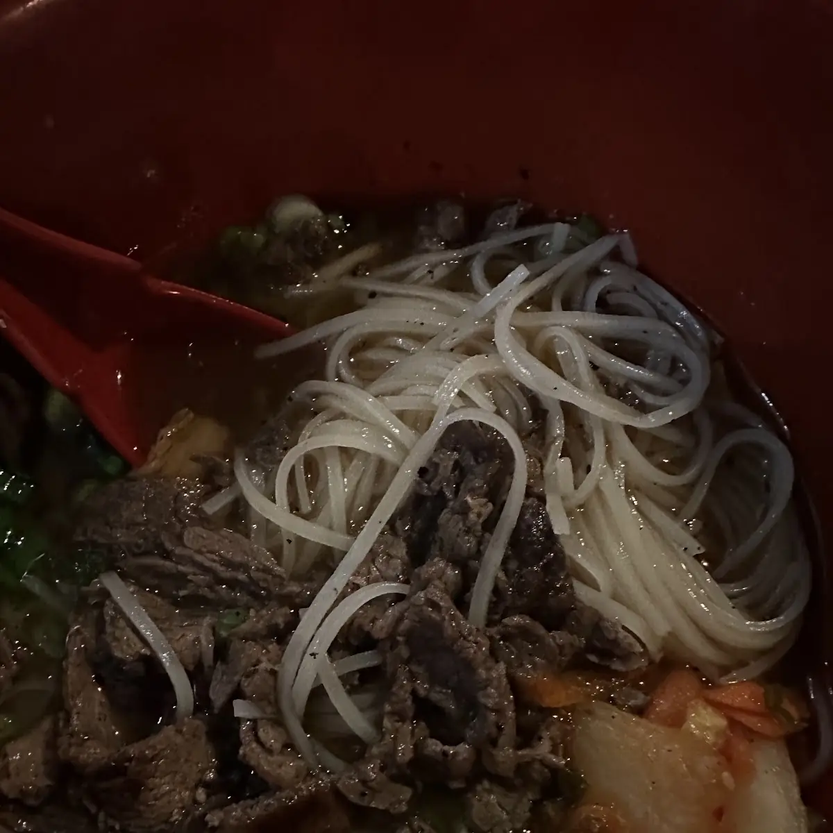 Beef Rice Noodle Bowl