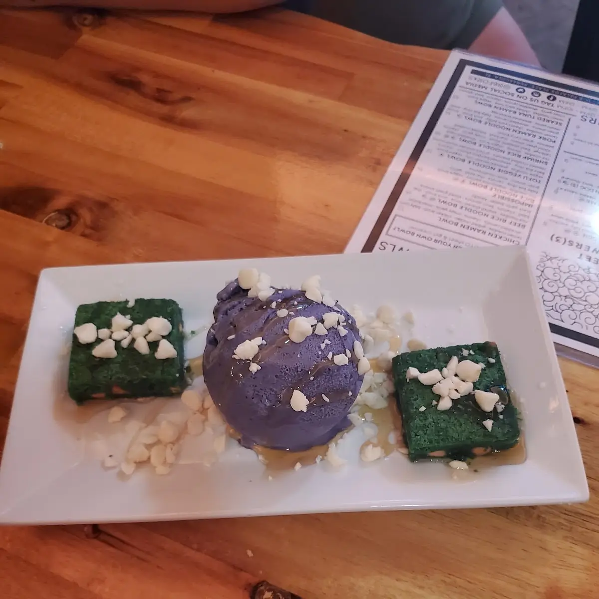 Green Tea Blondie