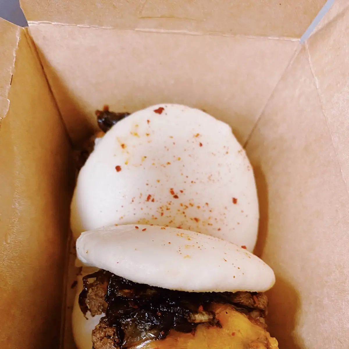 Hamburger Bao Bun