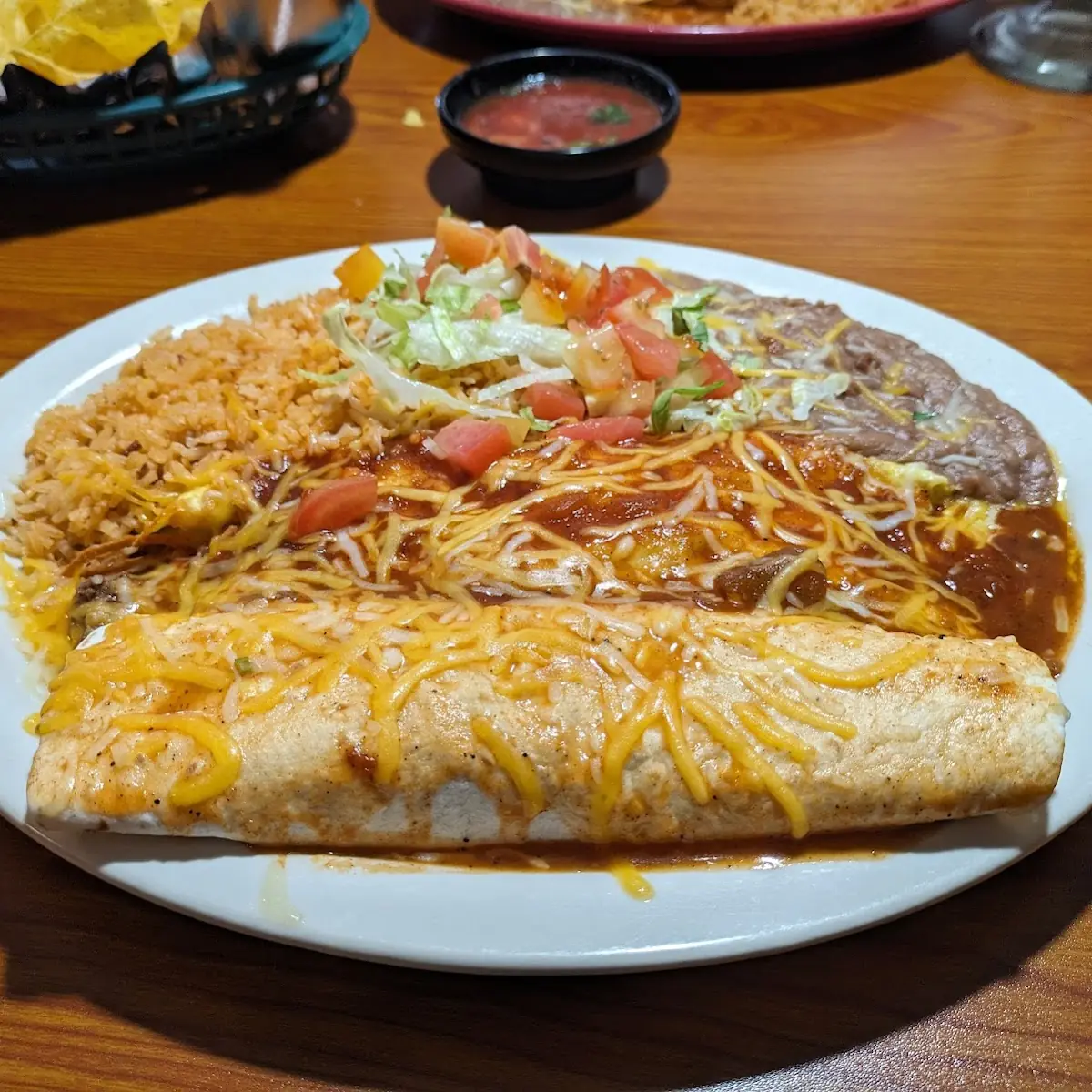 8 Chili Relleno & Beef Burrito