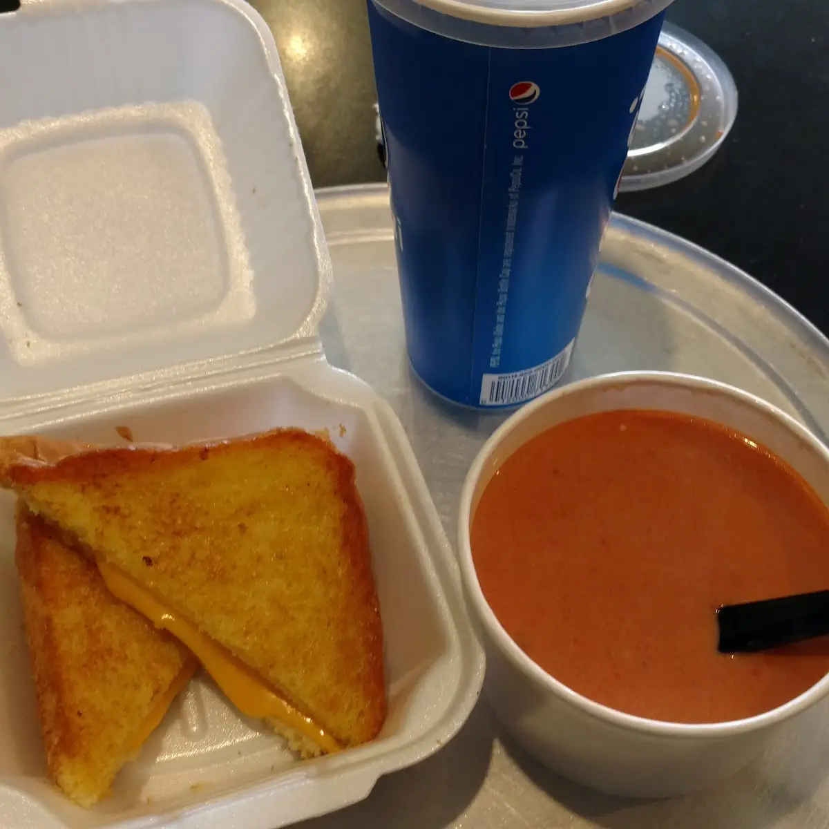 Grilled Cheese and Tomato Soup