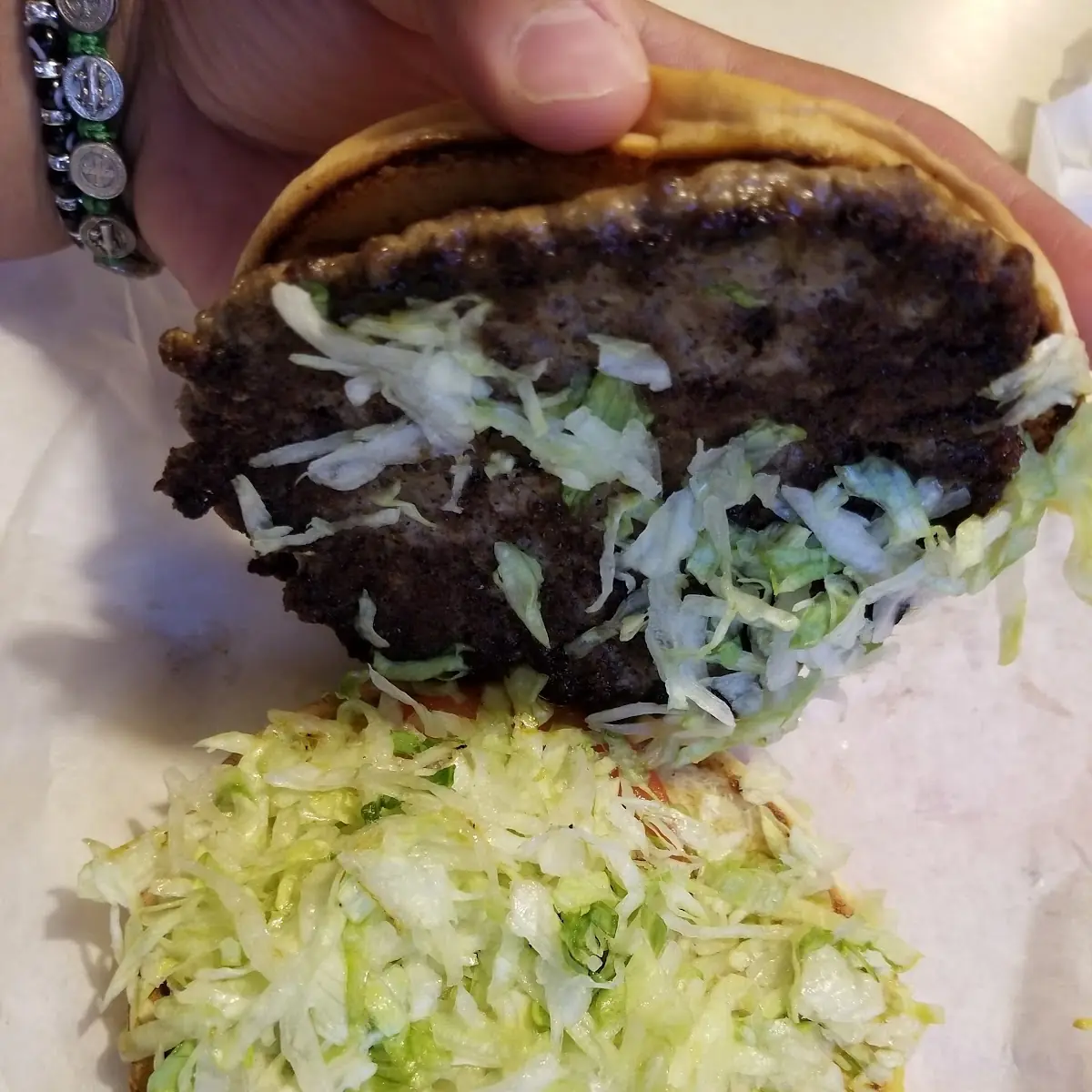 Double Meat Double Cheese Texas Burger