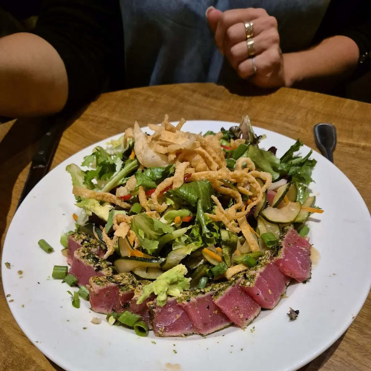 Enlightened Seared Ahi Salad
