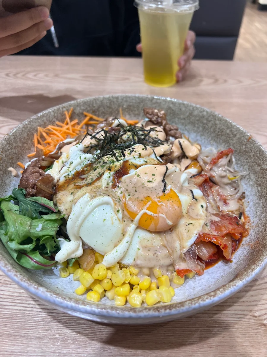 VR3 Aburi Spicy Pork & Fried Egg Don, T Mood Rundle Mall