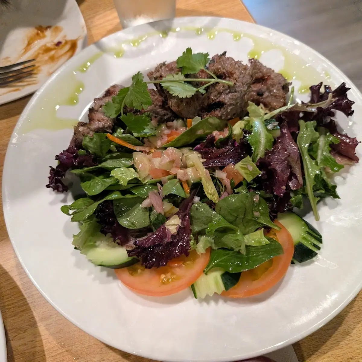 Lemongrass Steak Bites Salad