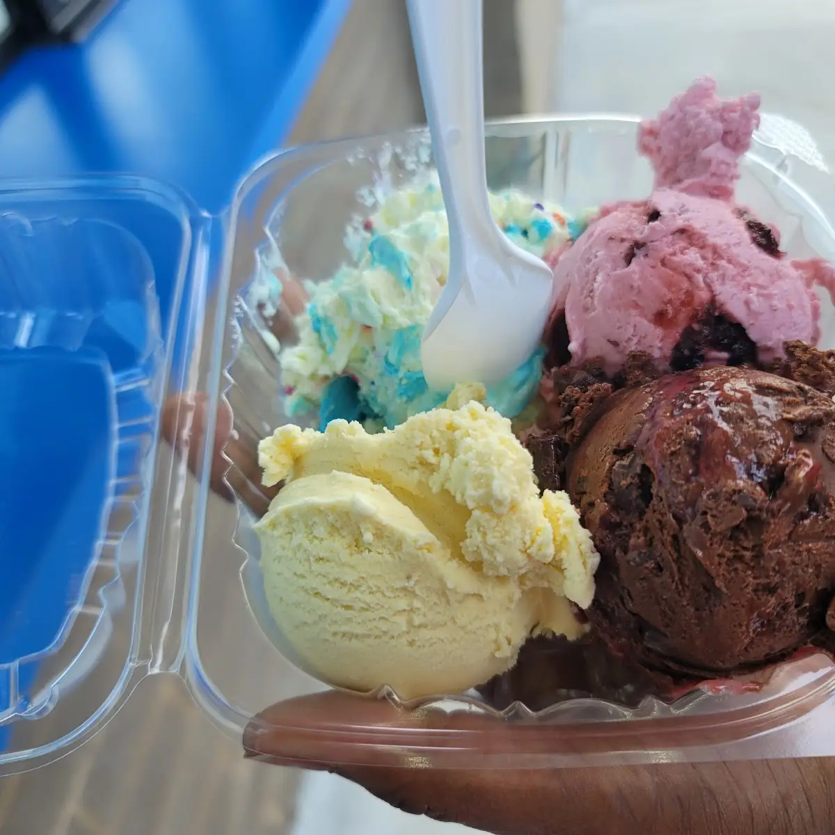 Ice Cream Sampler Platter