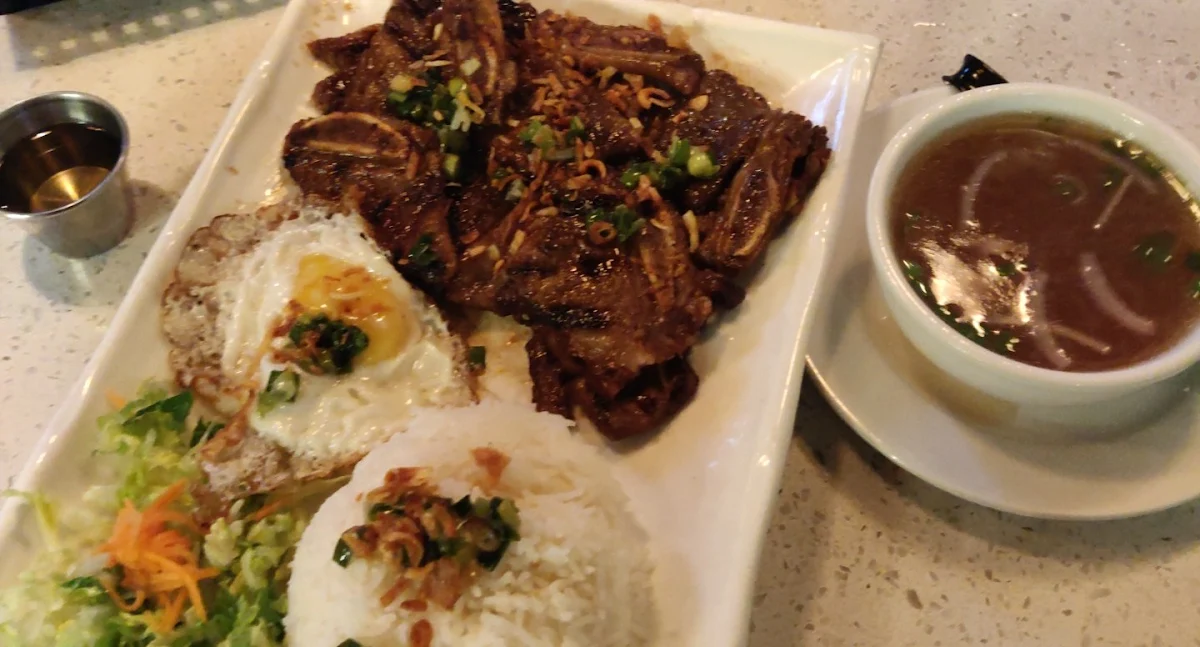 Short Ribs on Rice