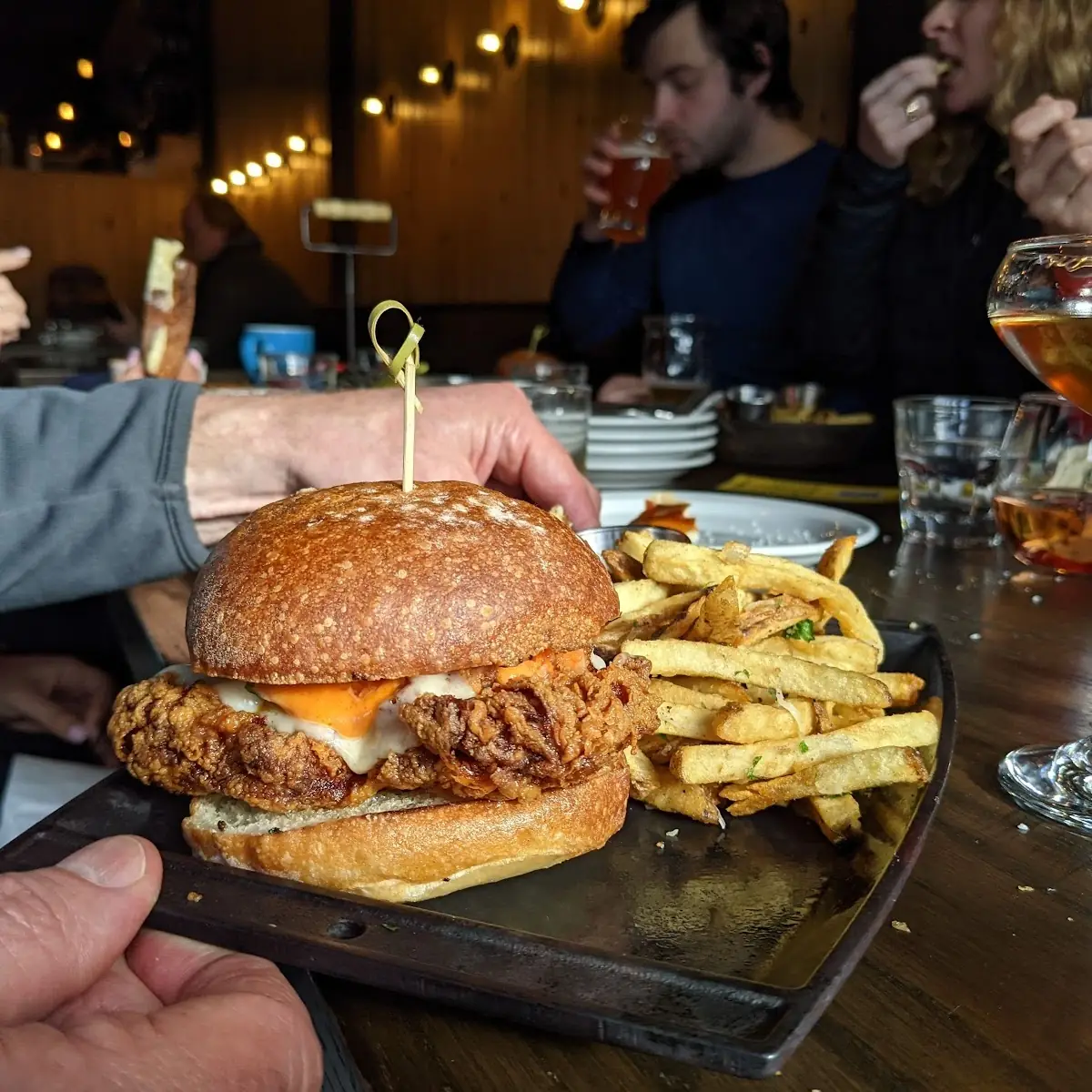 Korean Fried Chicken Sandwich