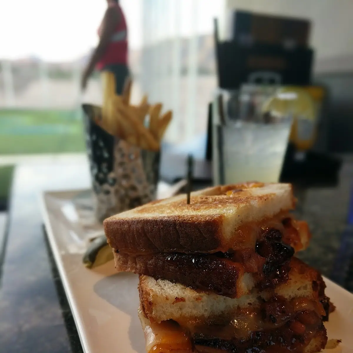 Grilled Cheese Brisket Sandwich