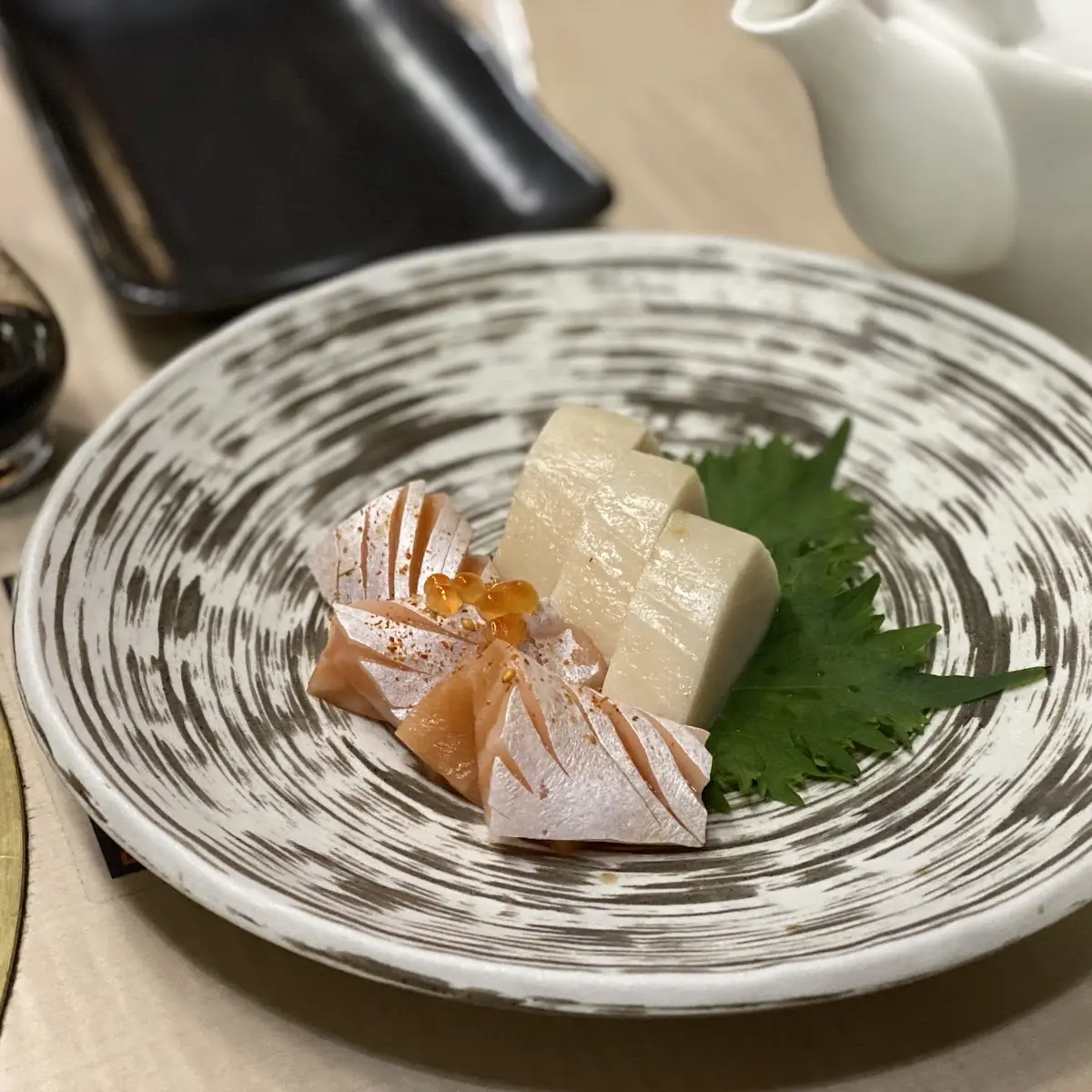 Samon & White Tuna Sashimi