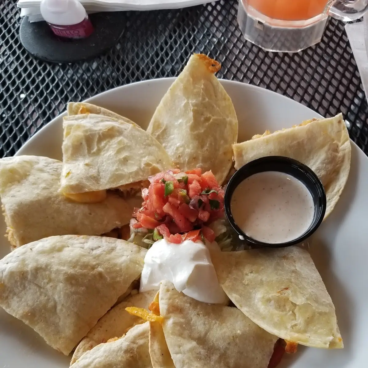 Bacon & Ranch Chicken Quesadillas