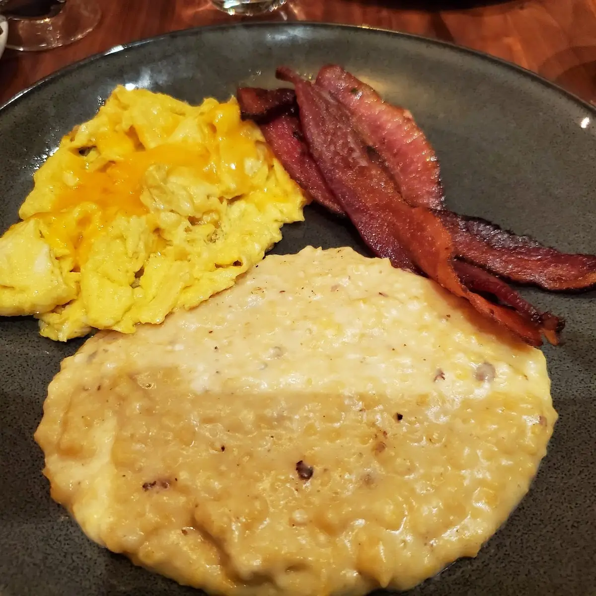 Bacon Eggs and Grits