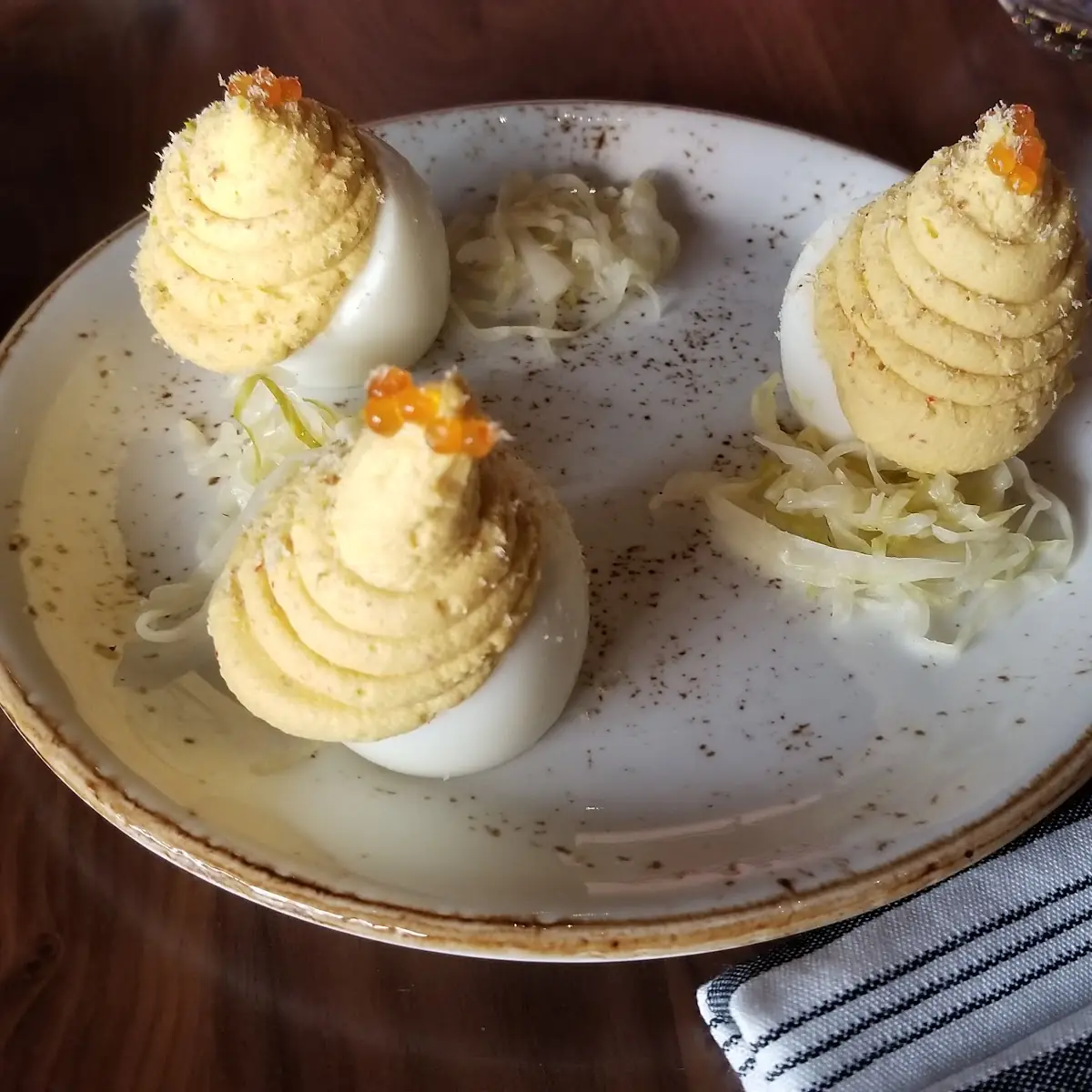 Deviled Eggs Without Ham