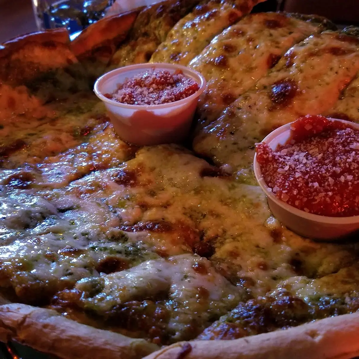 Pesto Cheese Sticks