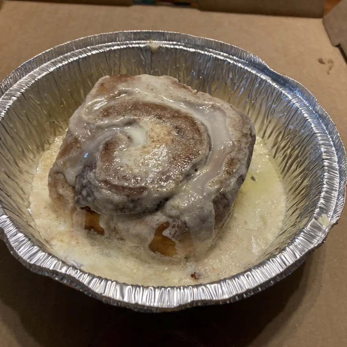 Wood-Fired Cinnamon Roll