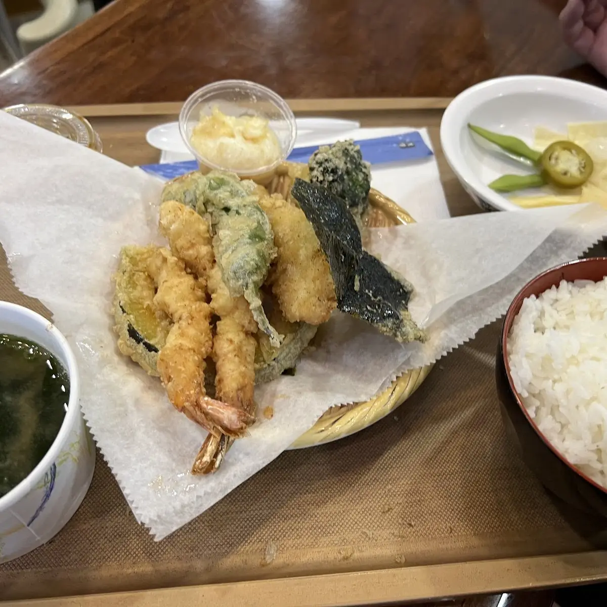 Original Tendon Set 1 and Assorted Tempura 23