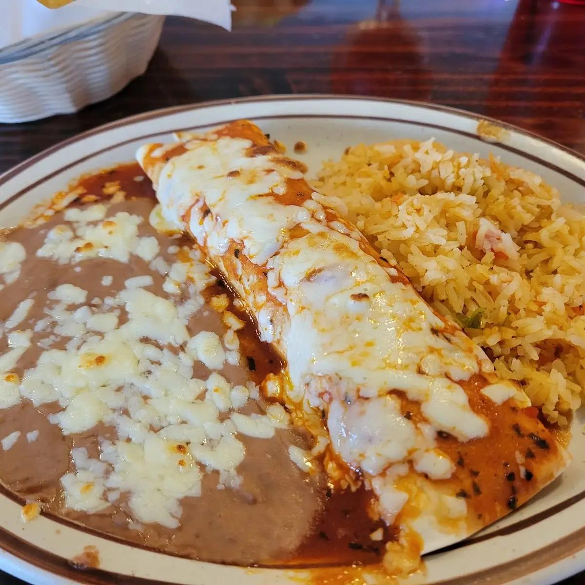 Beef Burrito Lunch Special