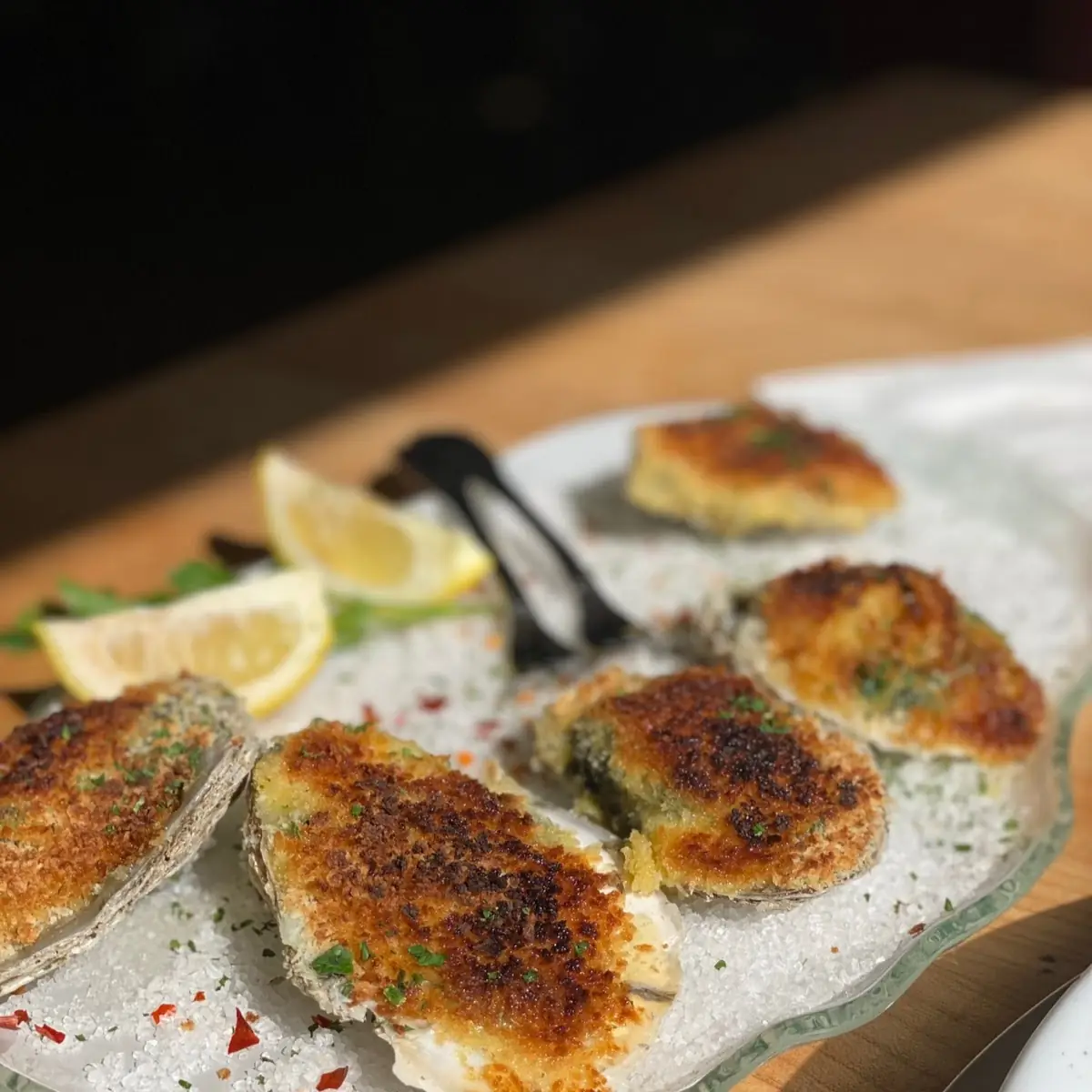 Oysters Rockefeller