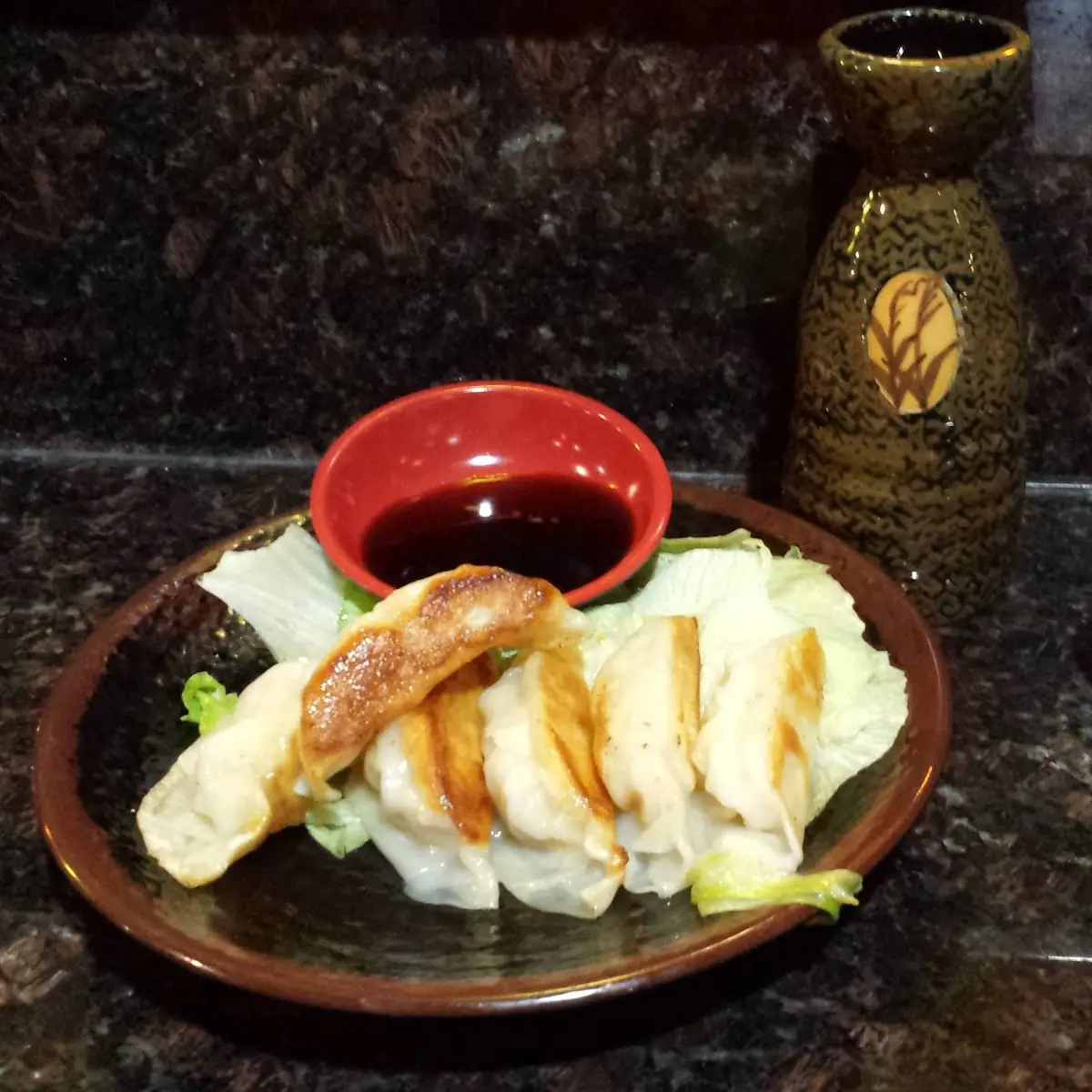Fried Shrimp Gyoza