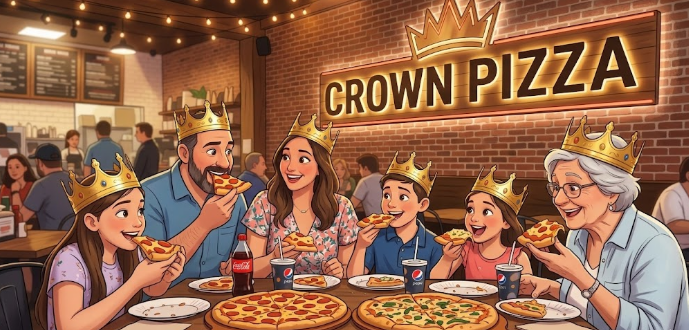Highlights, Crown Pizza