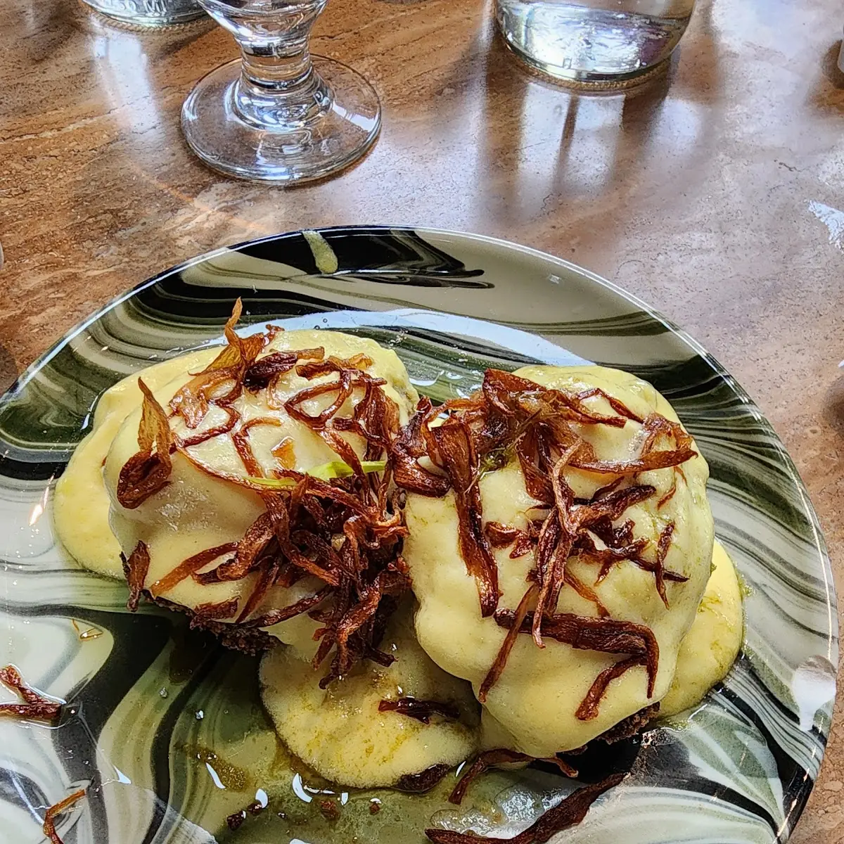 Avocado Eggs Benedict