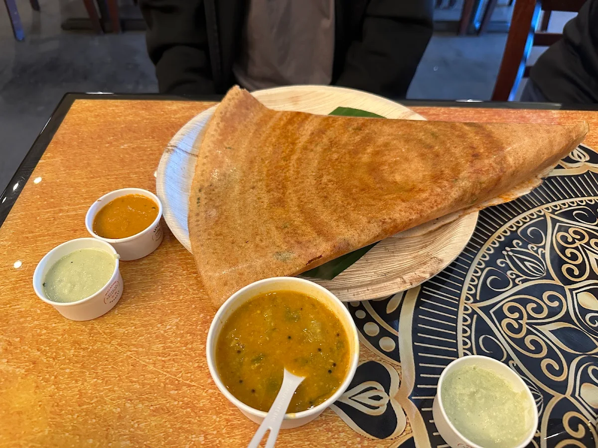 Kara Andhra Benne Masala Dosa