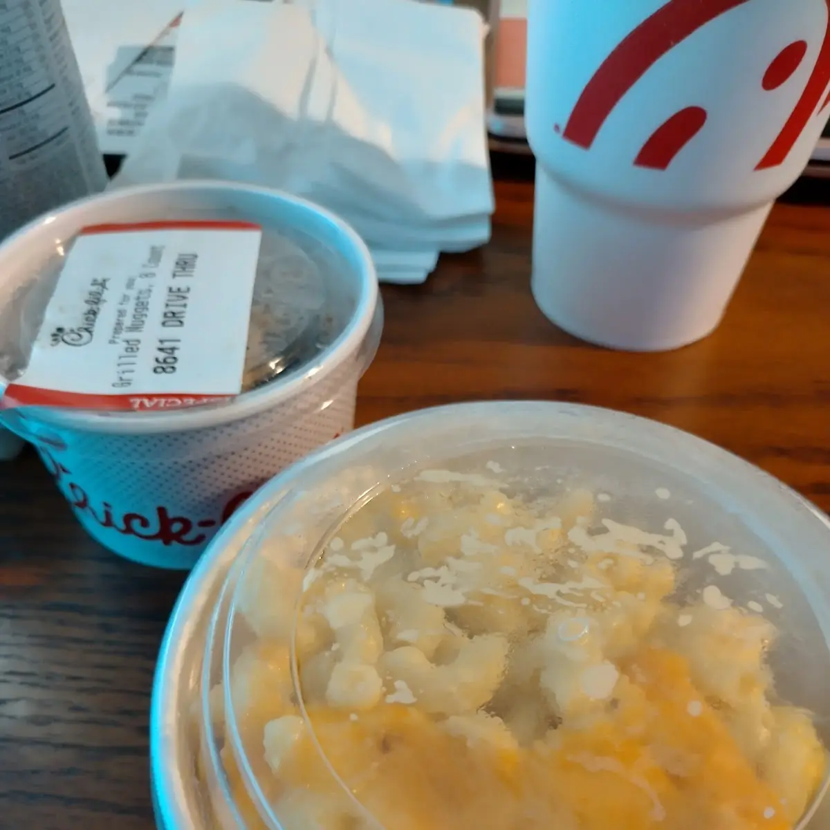 Mac and Cheese and Grilled Chicken Bites