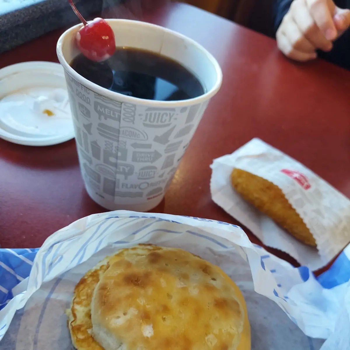 Sausage and Egg Biscuit Combo