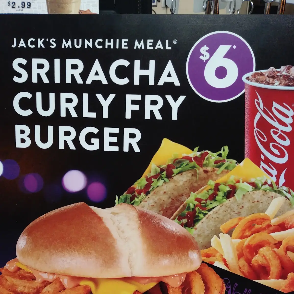 Sriracha Curly Fries Burger