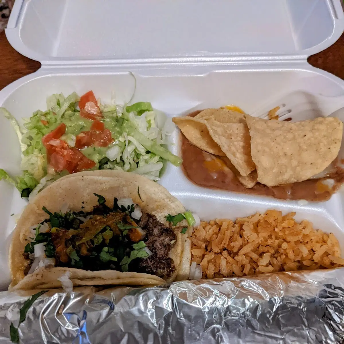 Taco and Burrito Combo