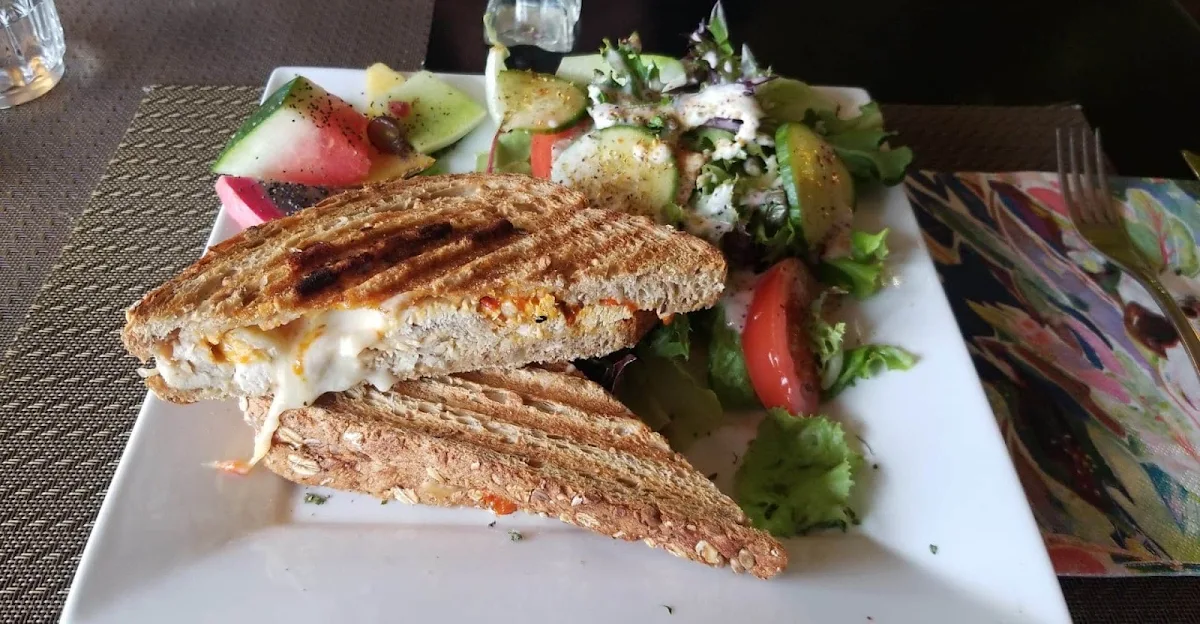Greek Vegetable Panini