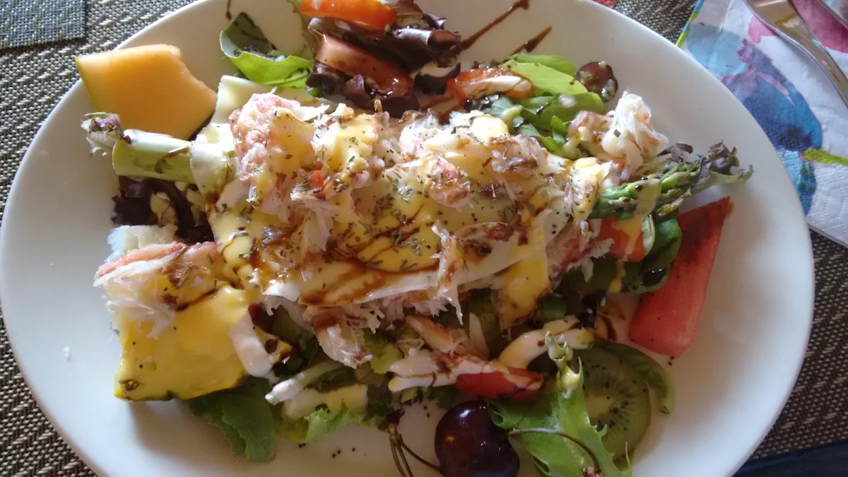 King Crab Asparagus Salad