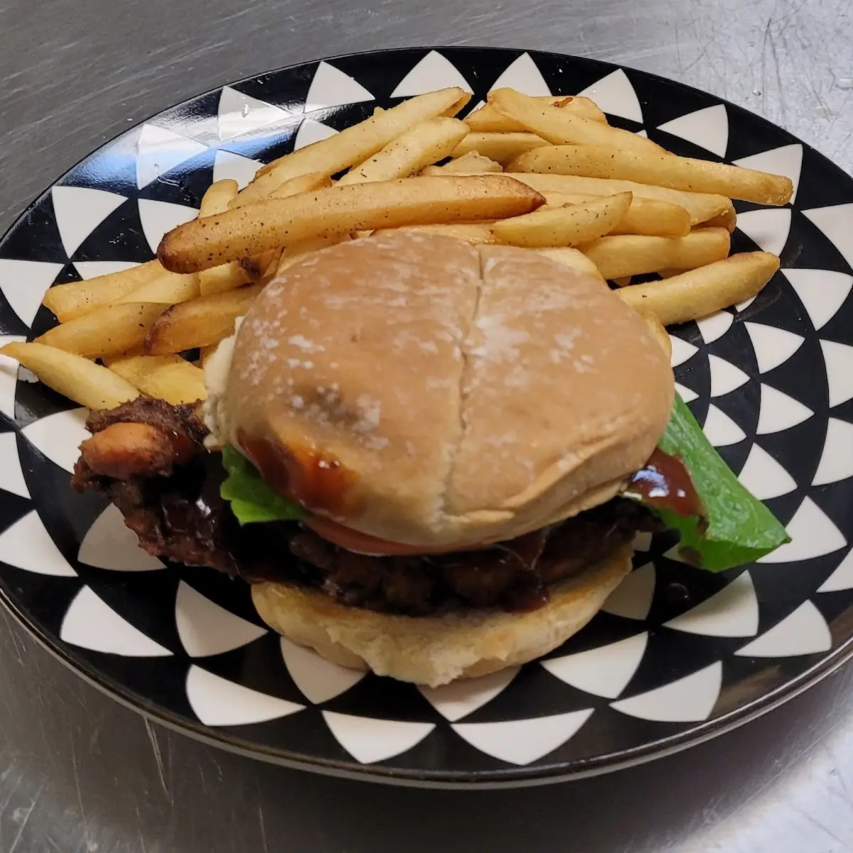 Jerk Chicken Sandwich Combo