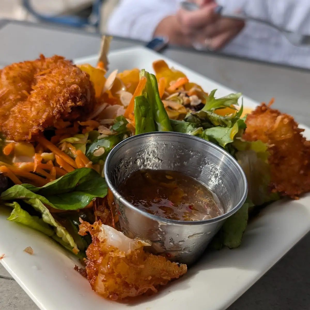 Coconut Shrimp Salad